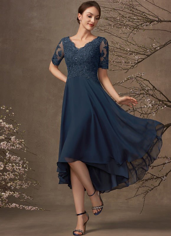 Robe Asymétrique Élégance Ondoyante