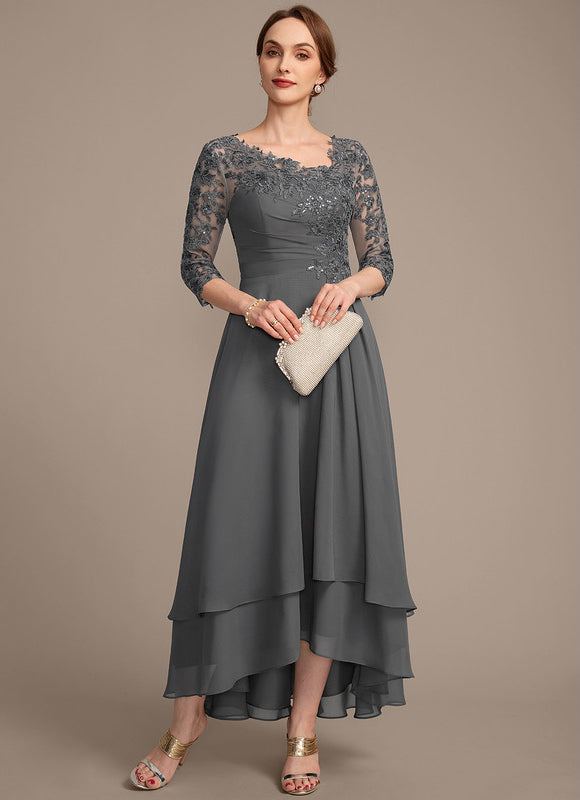 Robe De Soirée Asymétrique Grande Taille