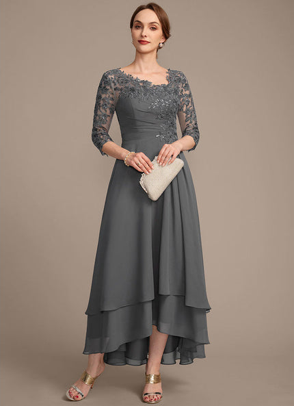 Robe De Soirée Asymétrique Grande Taille