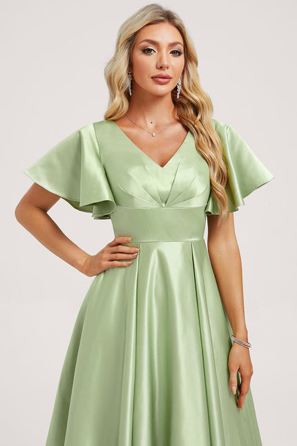 Robe Asymétrique Mariage Grande Taille - gallery 3