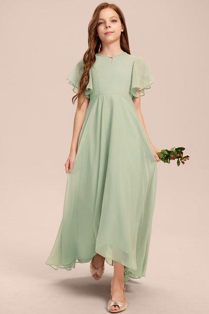 Robe Asymétrique Trapèze Fluide - gallery 7