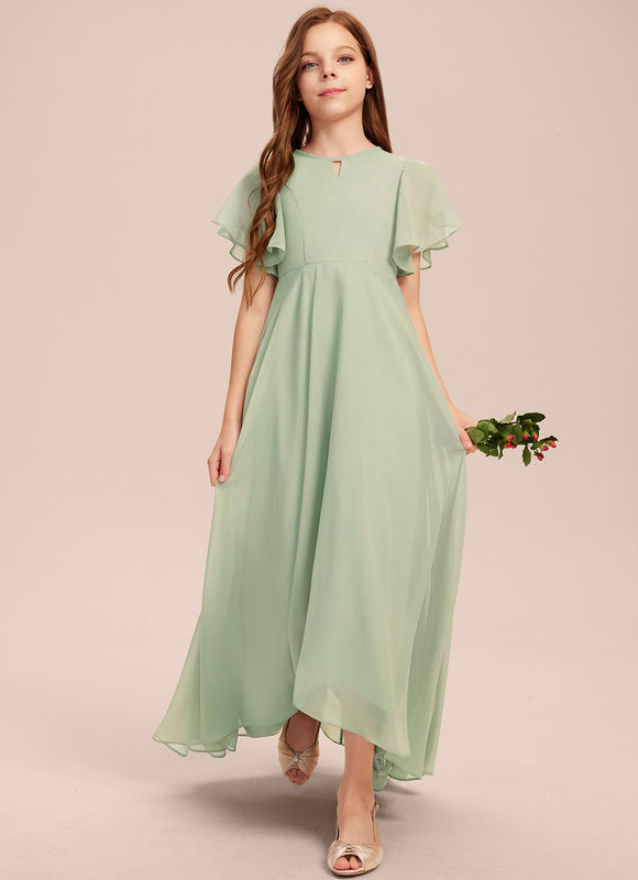 Robe Asymétrique Trapèze Fluide - gallery 7