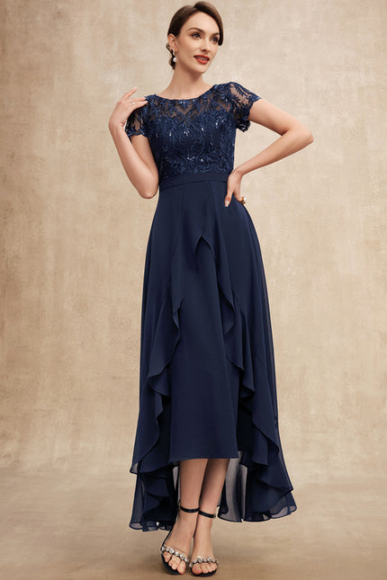 Robe Asymétrique Nuit Étoilée - gallery 5