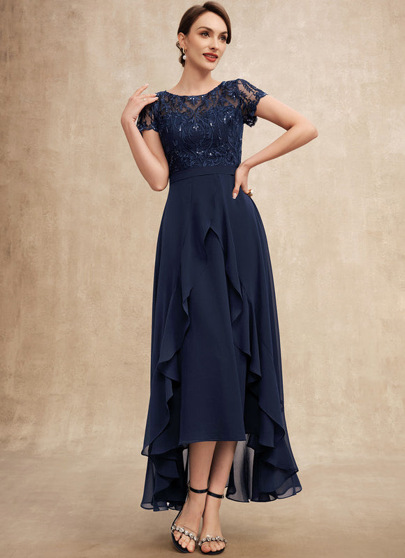 Robe Asymétrique Nuit Étoilée - gallery 5