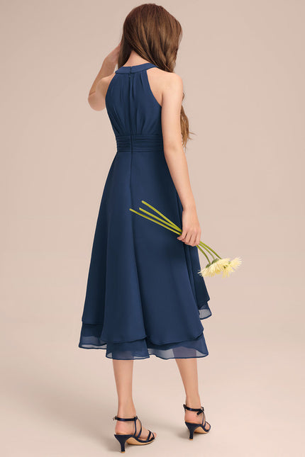 Robe Bleue Asymétrique - gallery 4