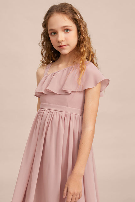 Robe Asymétrique Élégance Éthérée - gallery 3