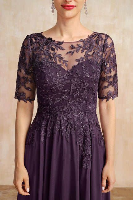 Robe Grande Taille Asymétrique - gallery 5