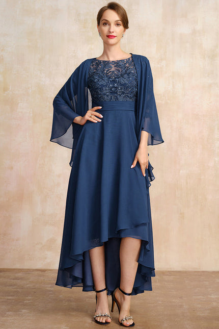 Robe Grande Taille Asymétrique - gallery 4