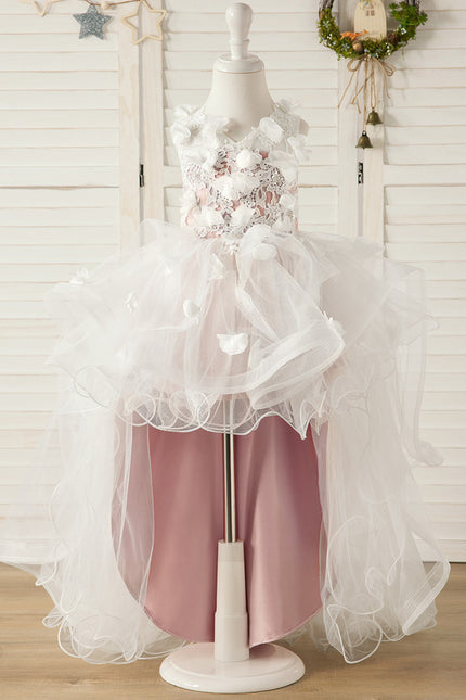 Robe Asymétrique Tulle Pastel - gallery 2