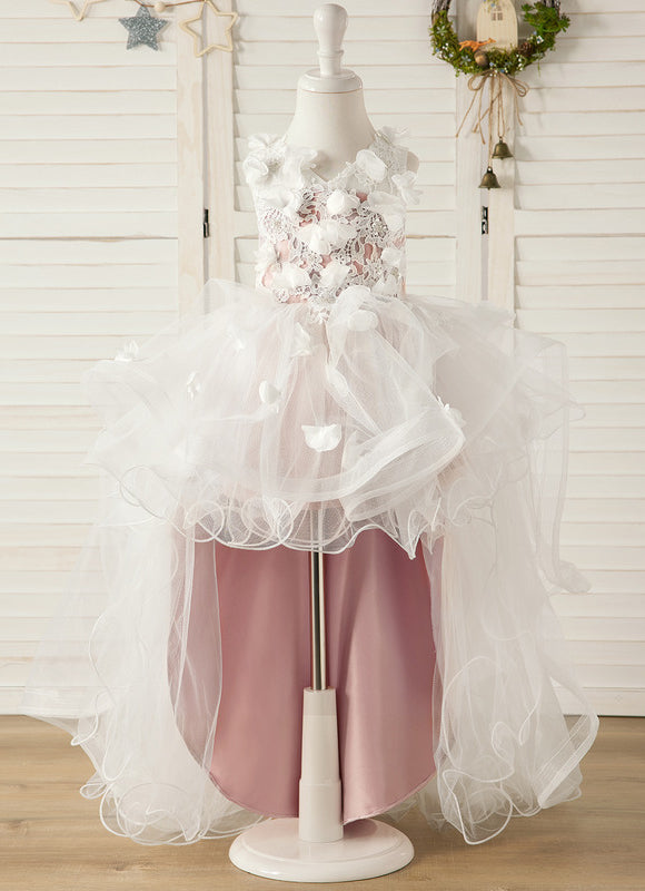 Robe Asymétrique Tulle Pastel - gallery 2