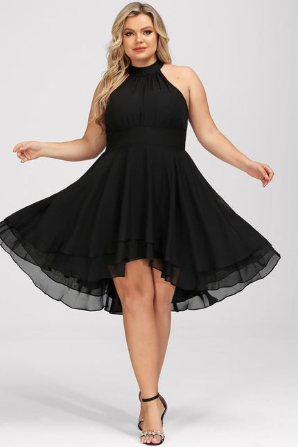 Robe Asymétrique Asymétrique Élégante - gallery 9