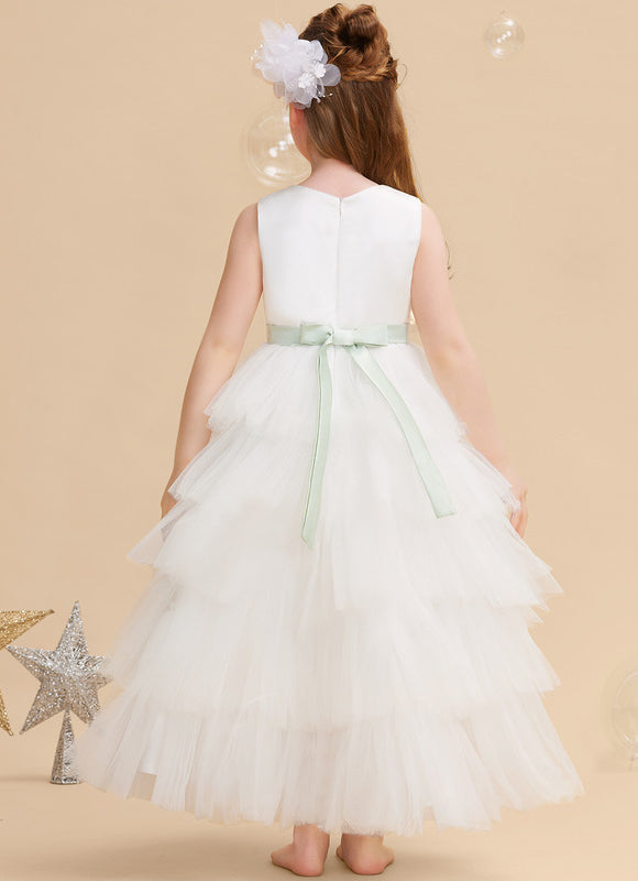 Robe Asymétrique Tulle Nuptiale - gallery 3