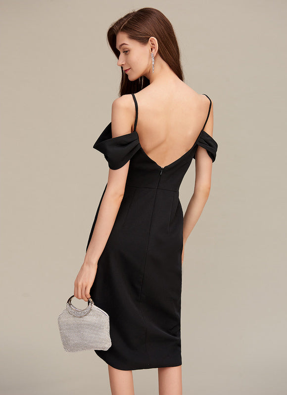 Robe Asymétrique Blanche Moderne - gallery 4