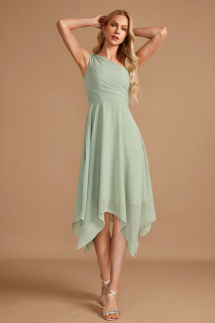 Robe Asymétrique Asymétrique Fluide - gallery 2