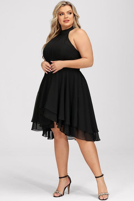 Robe Asymétrique Asymétrique Élégante - gallery 7