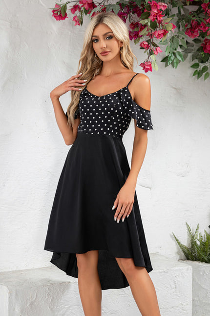 Robe Asymetrique Avec Volant