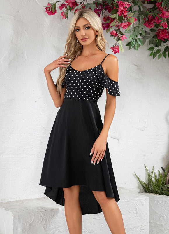 Robe Asymetrique Avec Volant
