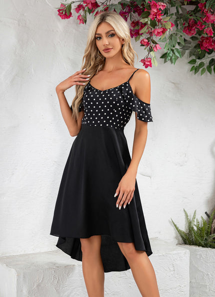 Robe Asymetrique Avec Volant