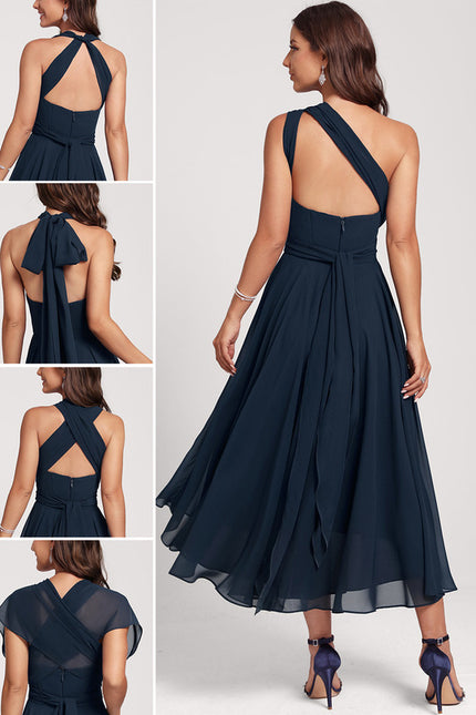 Robe Asymétrique Mousseline - gallery 1