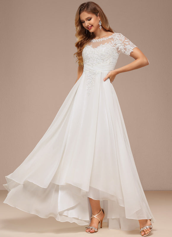 Robe Asymétrique Éclat Cristal - gallery 2