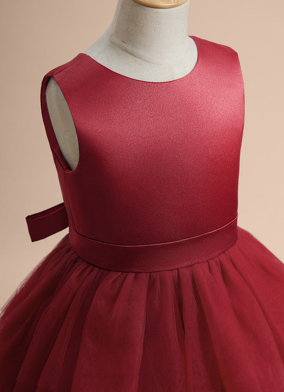 Robe Asymétrique Tulle Volante - gallery 6