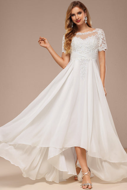 Robe Asymétrique Éclat Cristal