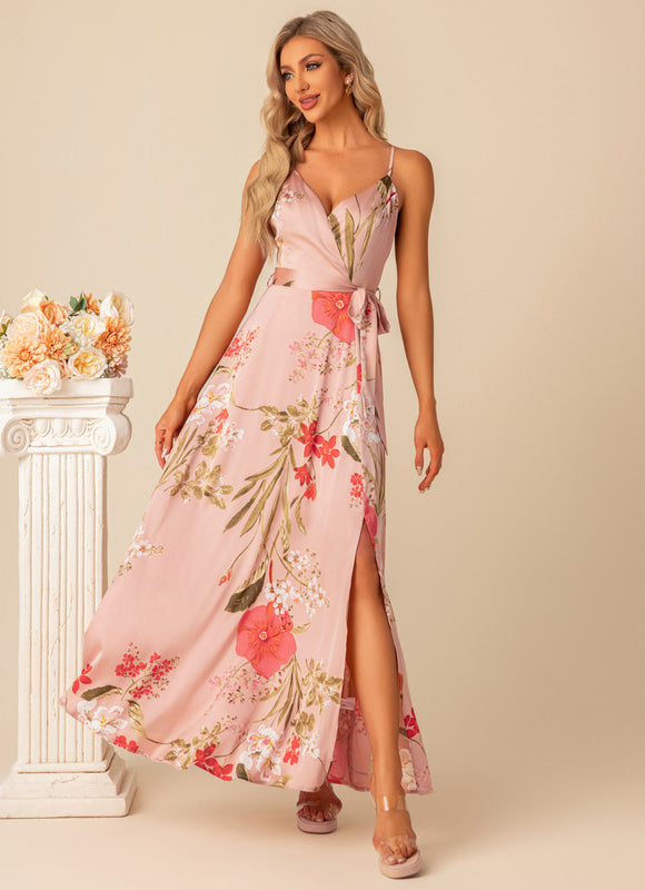 Robe Asymetrique Rose - gallery 6