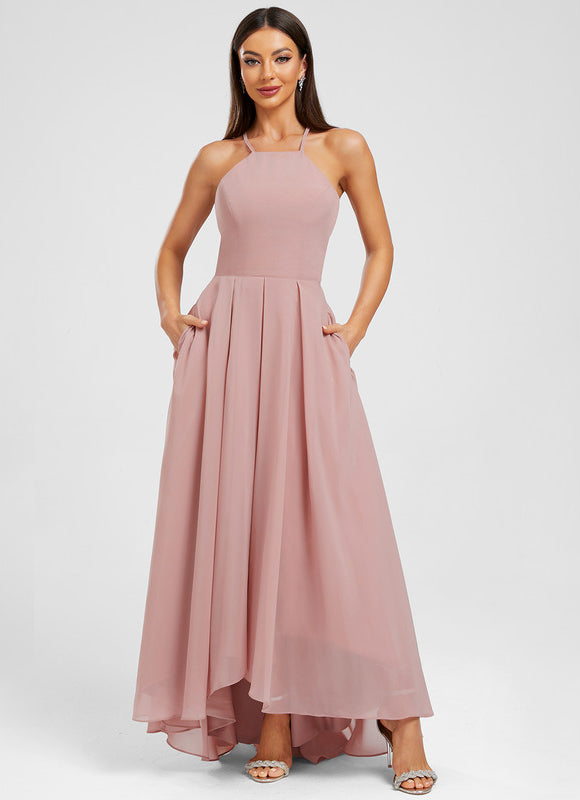 Robe Asymétrique Asymétrique Douce - gallery 4