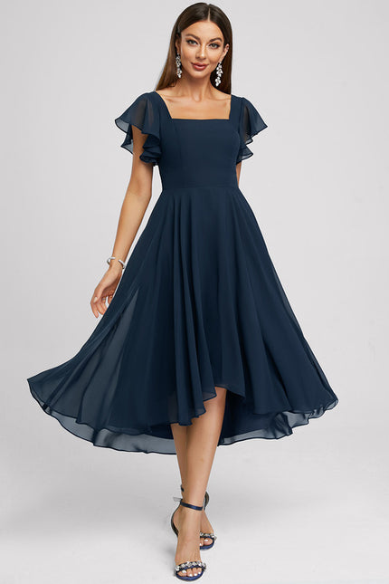 Robe Asymétrique Fluide Chic