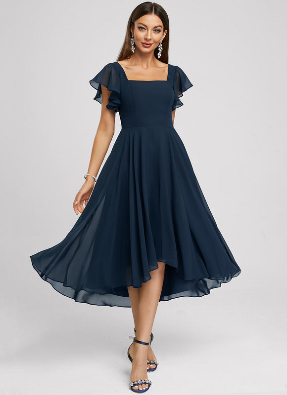 Robe Asymétrique Fluide Chic