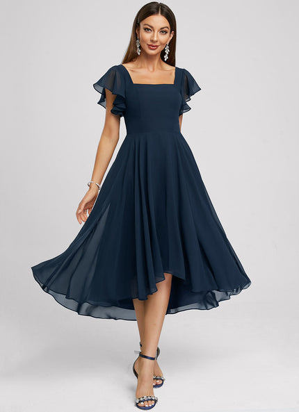 Robe Asymétrique Fluide Chic