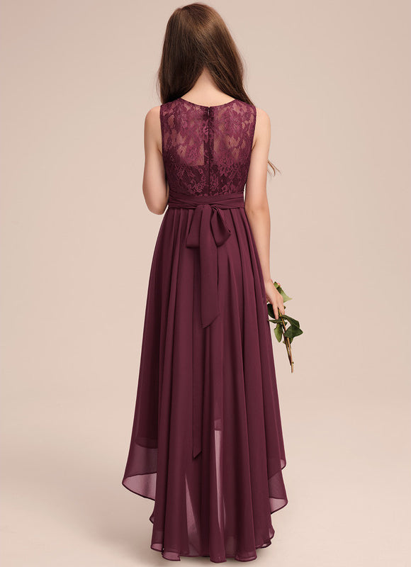 Robe Asymétrique Asymétrique Marine - gallery 2