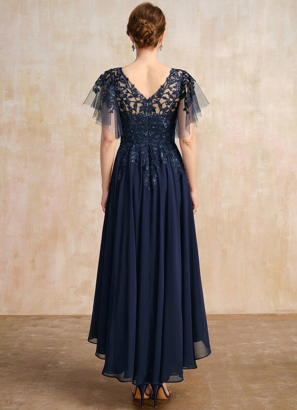 Robe Grande Taille Asymétrique - gallery 4