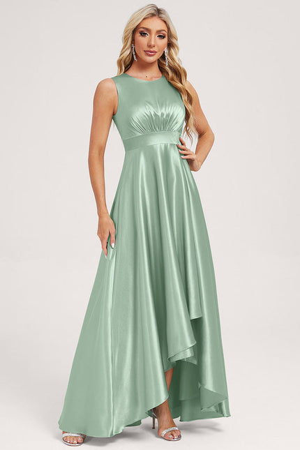 Robe Avec Traîne Asymétrique - gallery 4