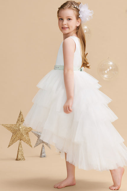 Robe Asymétrique Tulle Nuptiale - gallery 8