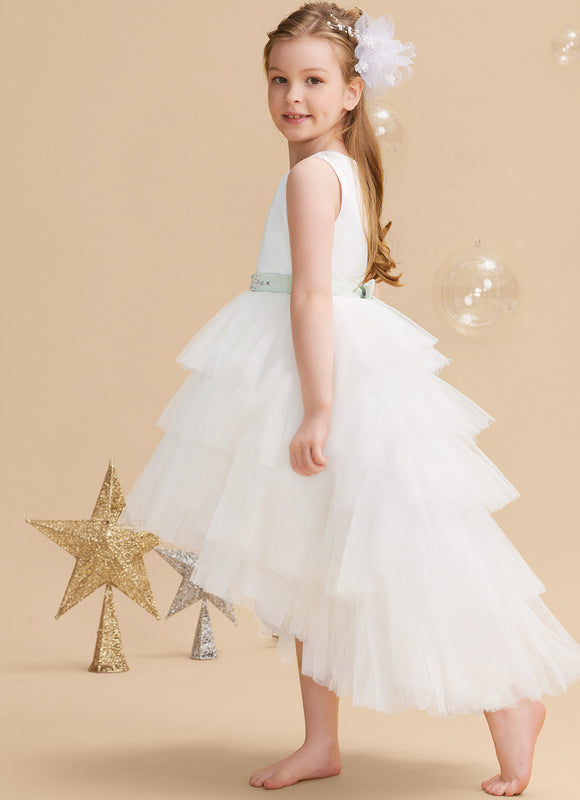 Robe Asymétrique Tulle Nuptiale - gallery 8