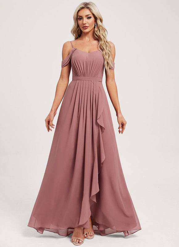 Robe De Soirée Épaule Asymétrique