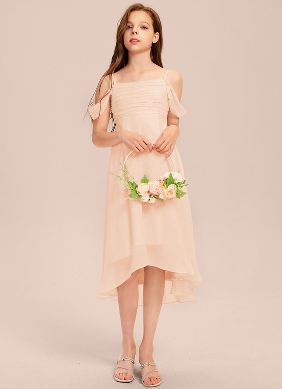 Robe Asymétrique Asymétrique Vert Pâle