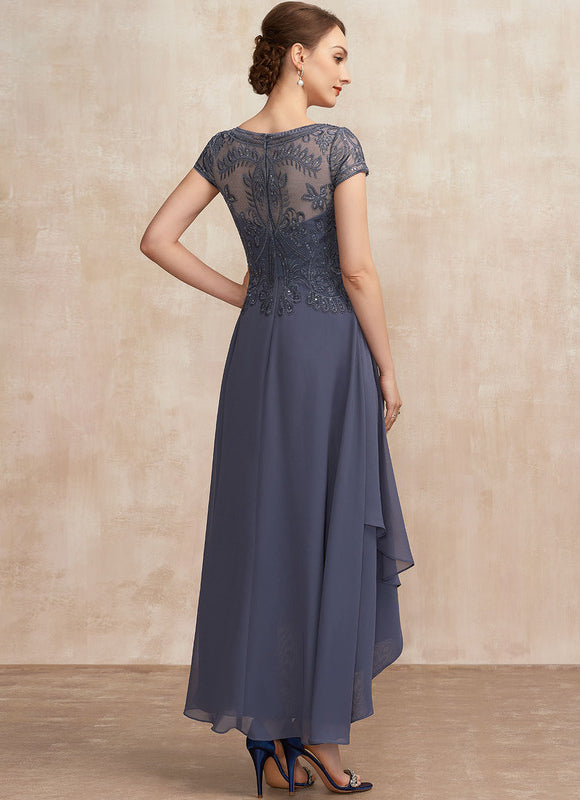 Robe Grande Taille Asymétrique - gallery 5