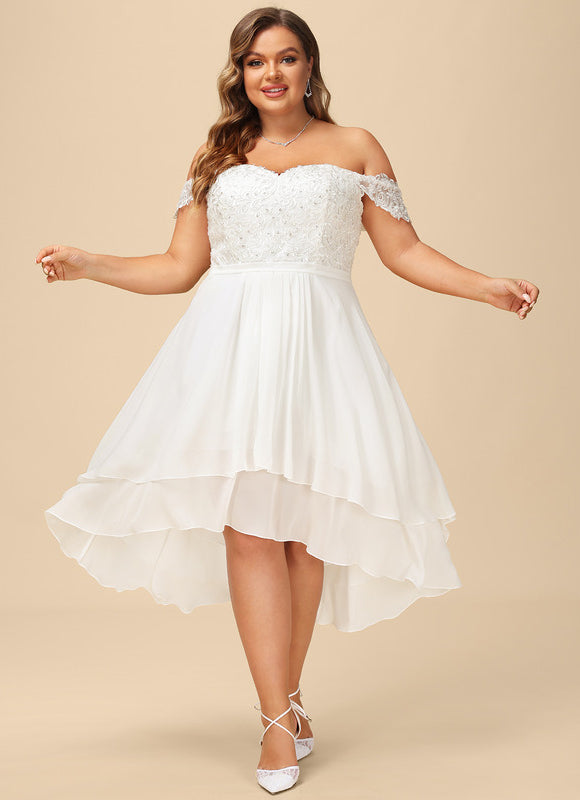 Robe Asymétrique Asymétrique Lumineuse - gallery 7