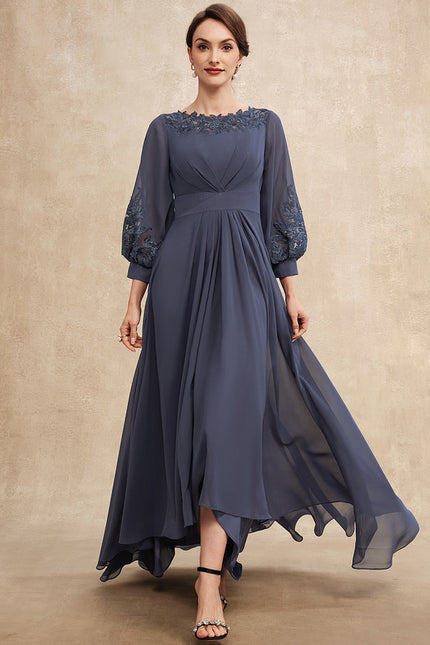 Robe Asymétrique Longue Élégante