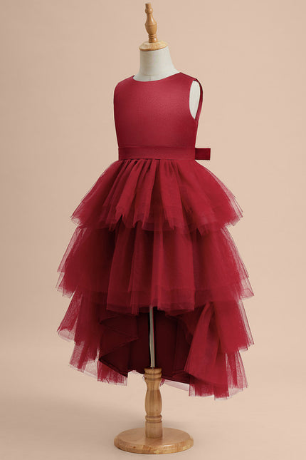 Robe Asymétrique Tulle Volante - gallery 3