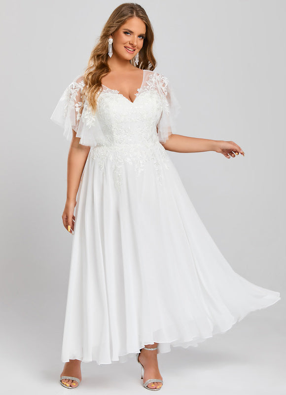 Robe Asymétrique Éthérée Chic - gallery 7