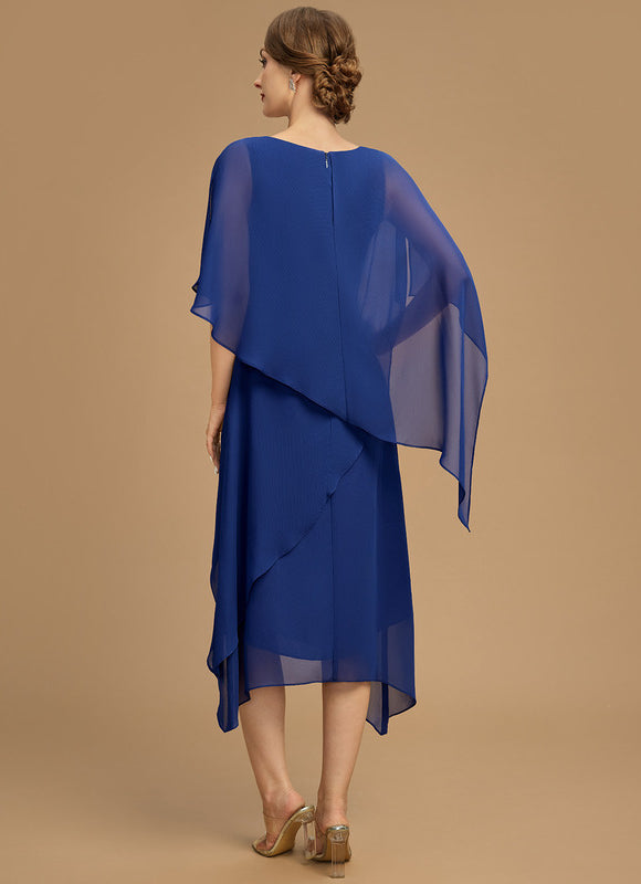 Robe Asymétrique Mère Éblouissante - gallery 2