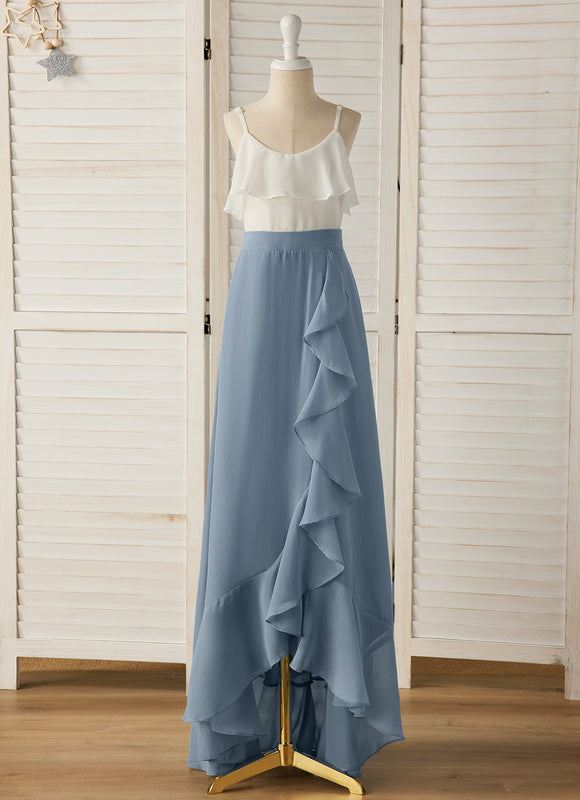 Robe Plissée Longue Asymétrique - gallery 6