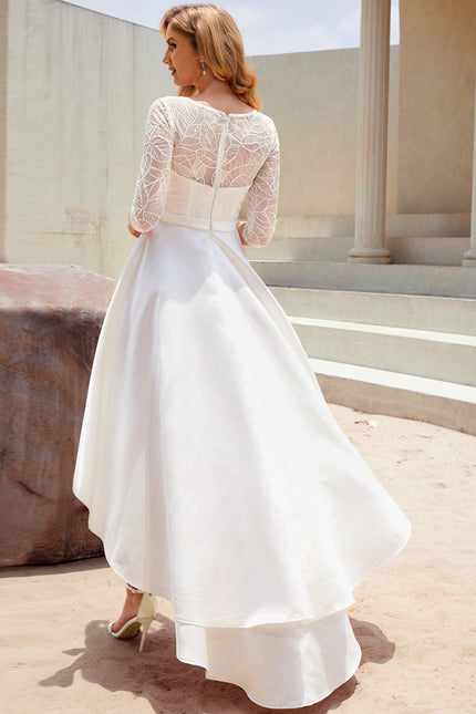 Robe Asymétrique De Mariée Chic - gallery 6