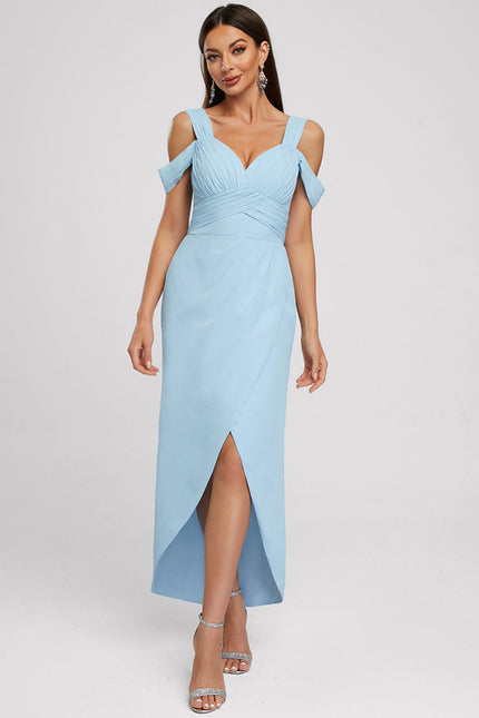 Robe Asymétrique Chic Ciel - gallery 1