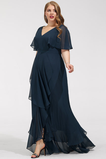 Robe Asymétrique Asymétrique Légère - gallery 5