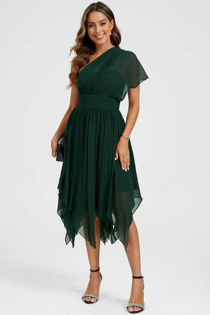 Robe Asymétrique Mousseline - gallery 2
