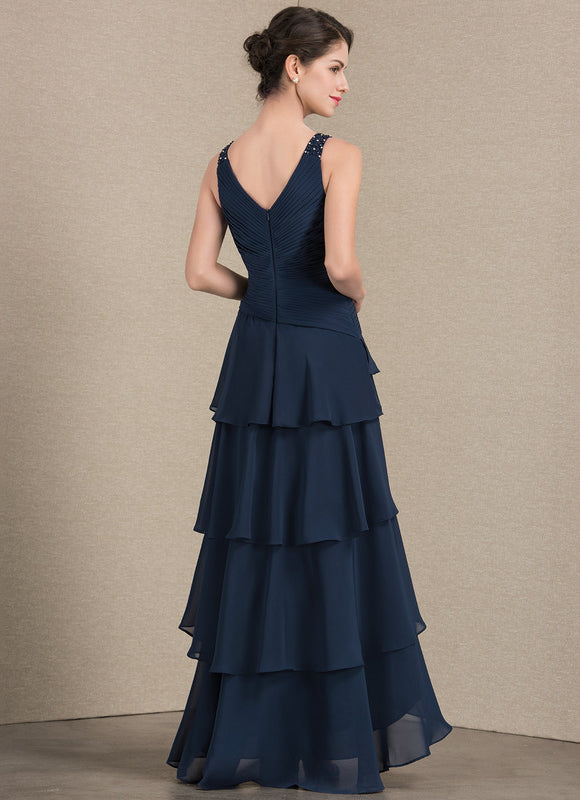 Robe Asymétrique Fluide Argentée - gallery 6
